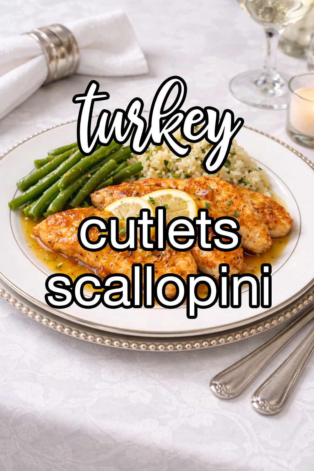 Turkey Cutlets Scallopini Recipe