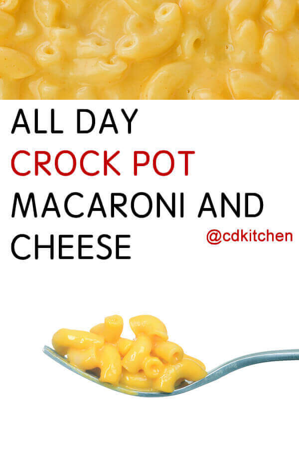 All Day Macaroni and Cheese Recipe