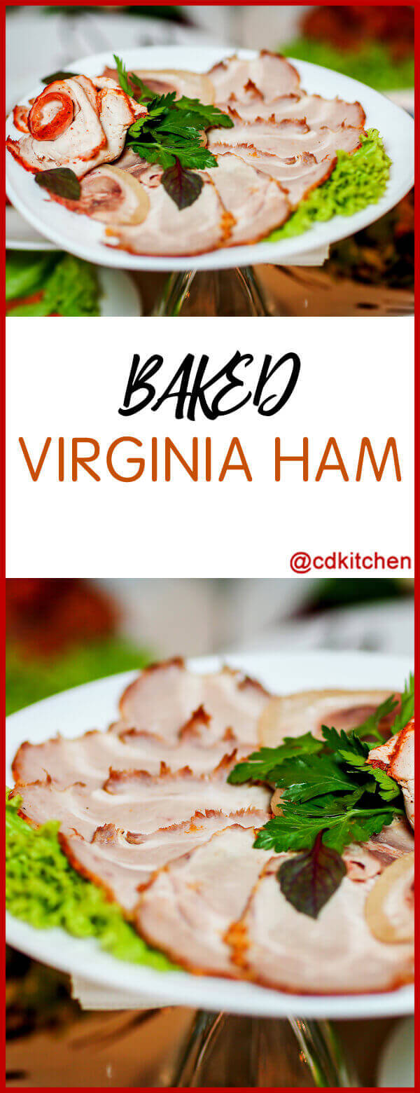 Baked Virginia Ham Recipe
