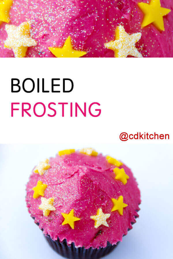 Boiled Frosting Recipe