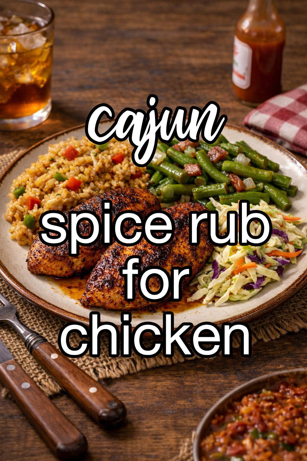 Cajun Spice Rub For Chicken Recipe