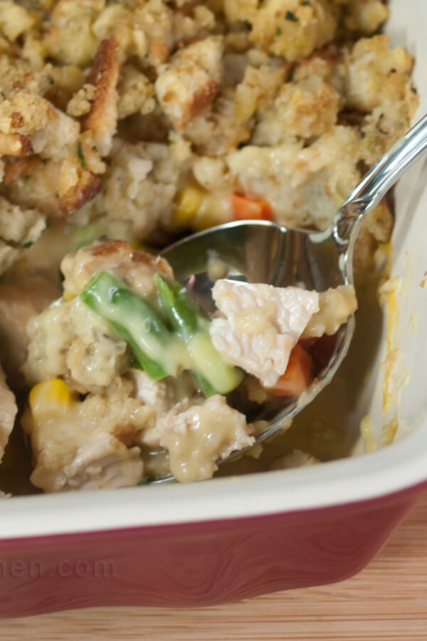 Easy Leftover Turkey Casserole Recipe | CDKitchen.com