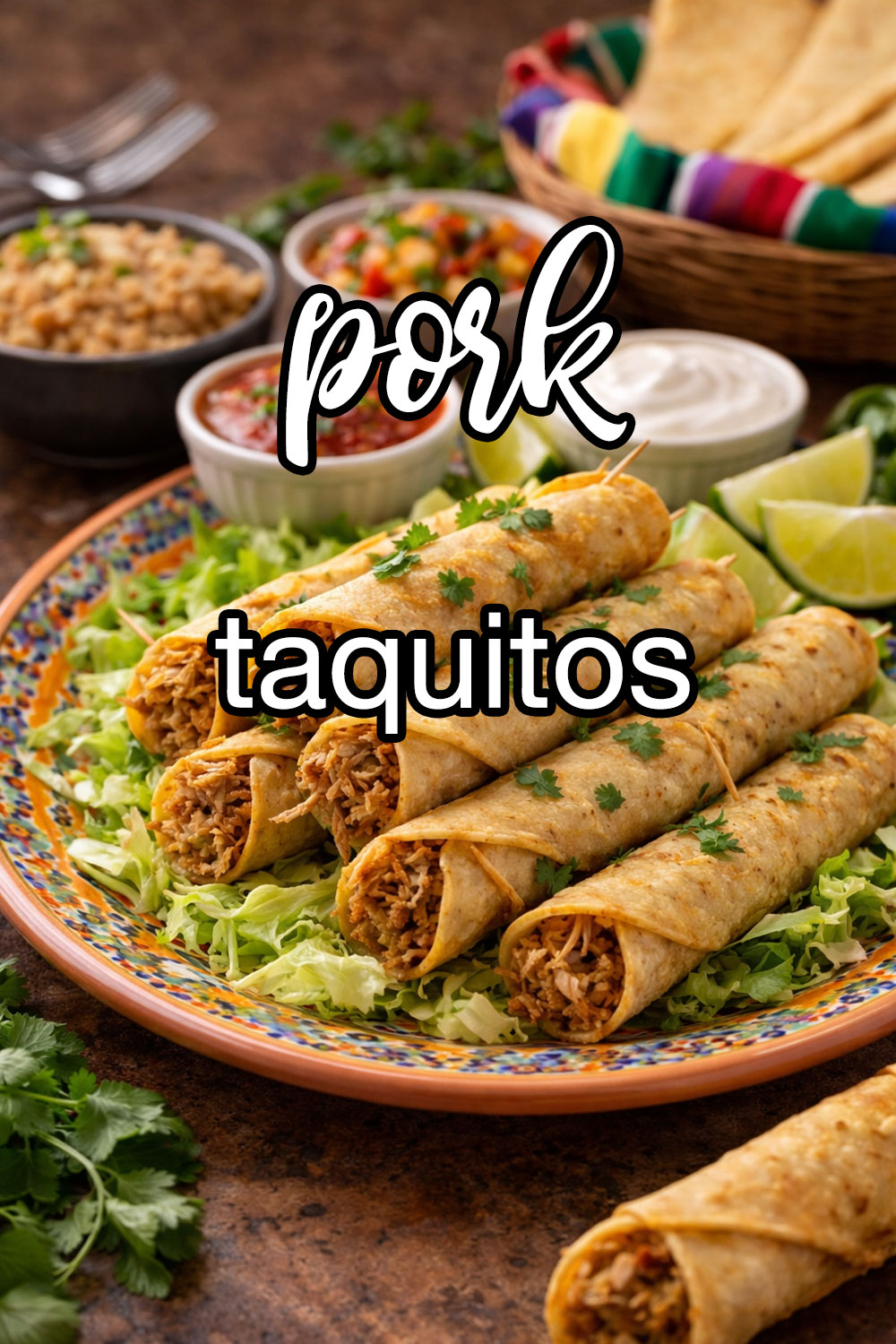 Taquitos (Fried Pork-Filled Tortillas) Recipe