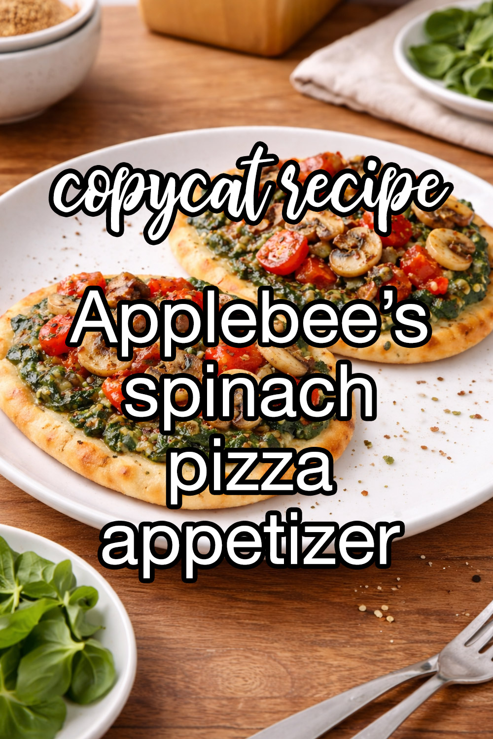 Applebee's Spinach Pizza Appetizer Recipe