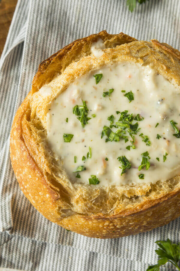 Crusty Homemade Bread Bowls Recipe