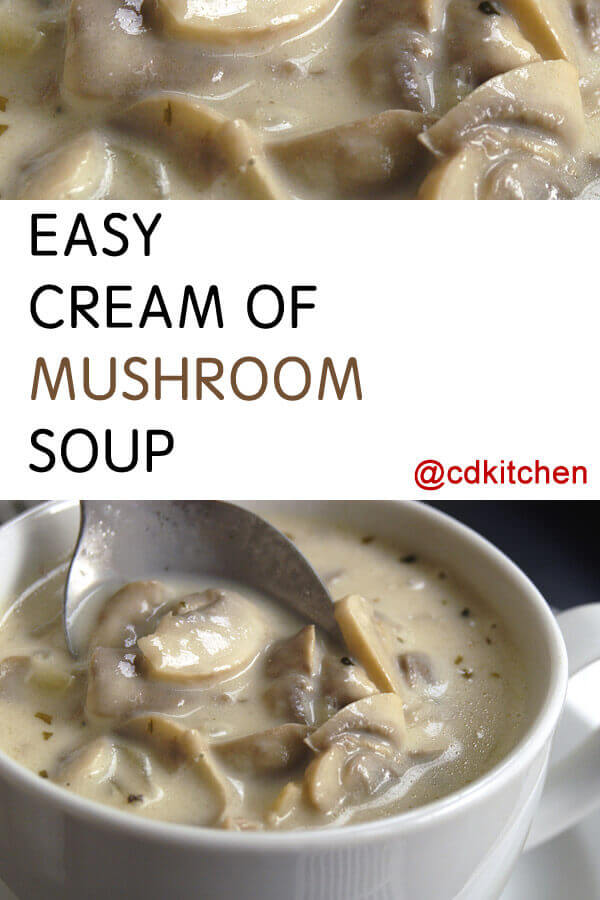 cream of mushroom soup recipes