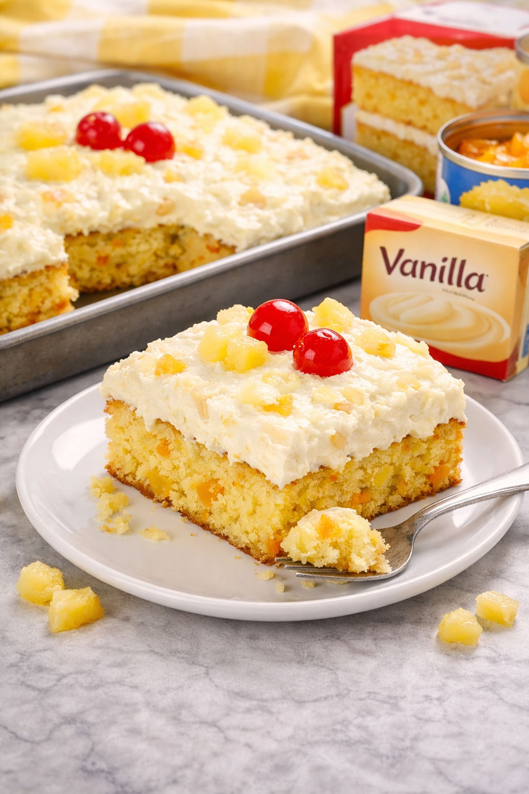 Pineapple Dream Cake Recipe