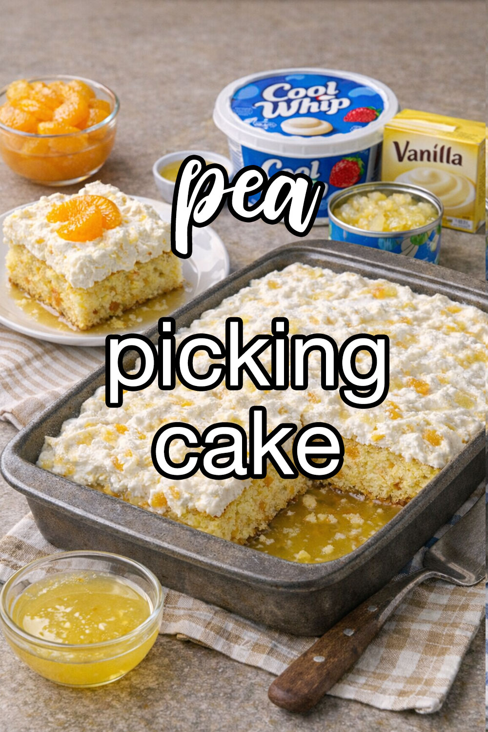 Tennessee Ernie Ford's Pea Picking Cake Recipe