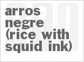 recipe for arros negre (rice with squid ink)
