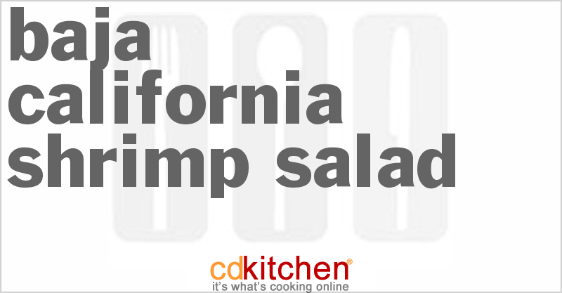 Baja California Shrimp Salad - CDKitchen.com