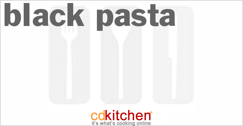 Black Pasta - CDKitchen.com