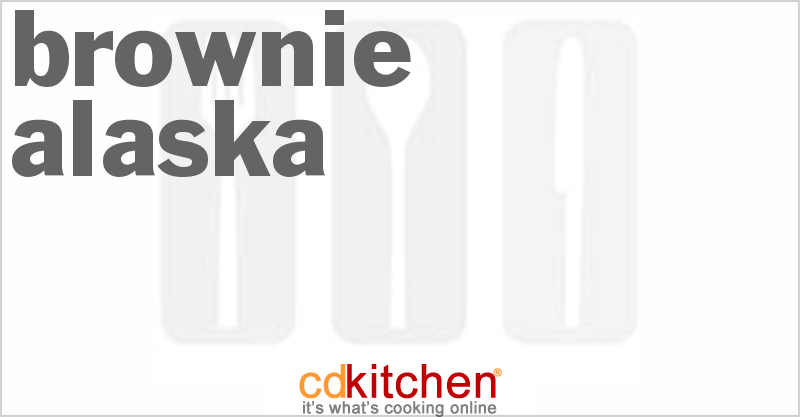Brownie Alaska - CDKitchen.com