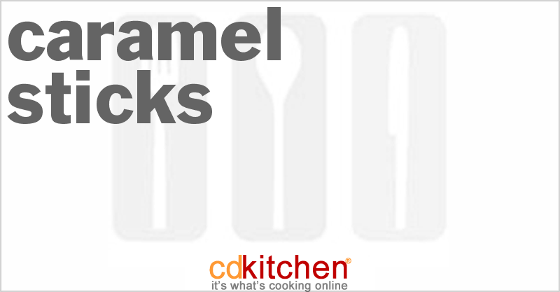 Caramel Sticks - CDKitchen.com