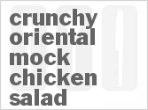 recipe for crunchy asian mock chicken salad