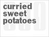 recipe for curried sweet potatoes
