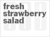 recipe for fresh strawberry salad