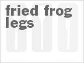 recipe for fried frog legs