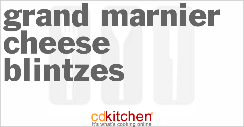 Grand Marnier Cheese Blintzes - CDKitchen.com