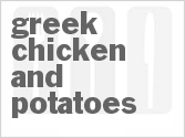 recipe for greek chicken and potatoes