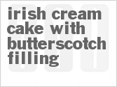 recipe for irish cream cake with butterscotch filling