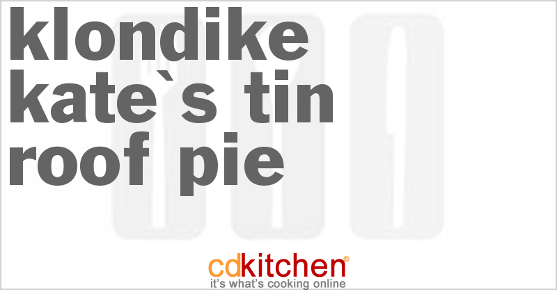Klondike Kate's Tin Roof Pie - CDKitchen.com