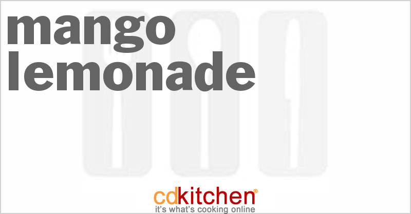 Mango Lemonade - CDKitchen.com