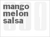 recipe for mango-melon salsa