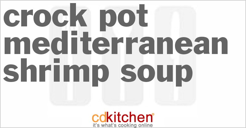 Mediterranean Shrimp Soup - CDKitchen.com