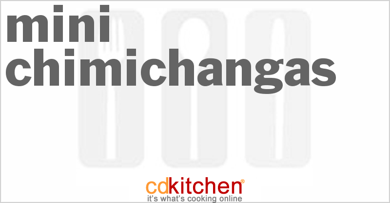 Mini Chimichangas - CDKitchen.com