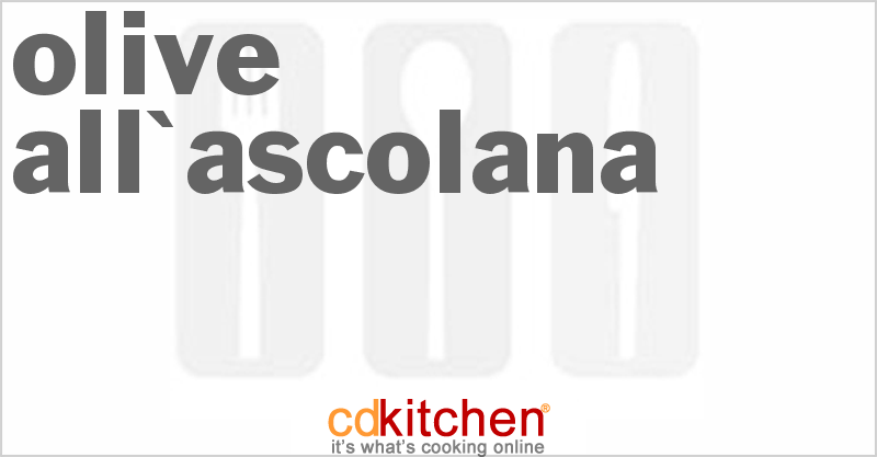 Olive All'ascolana - CDKitchen.com