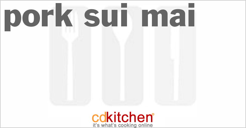 Pork Sui Mai - CDKitchen.com
