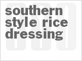recipe for southern-style rice dressing