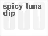 recipe for spicy tuna dip