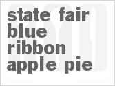 recipe for state fair blue ribbon apple pie