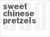 recipe for sweet chinese pretzels