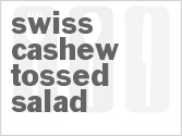 recipe for swiss cashew tossed salad