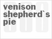 recipe for venison shepherd's pie
