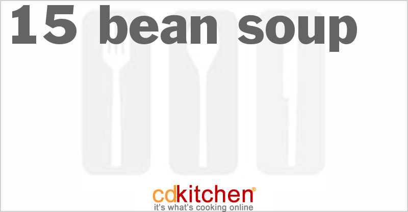 15 Bean Soup - CDKitchen.com
