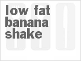 Low Fat Banana Shake