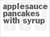 recipe for applesauce pancakes with syrup