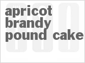 recipe for apricot brandy pound cake