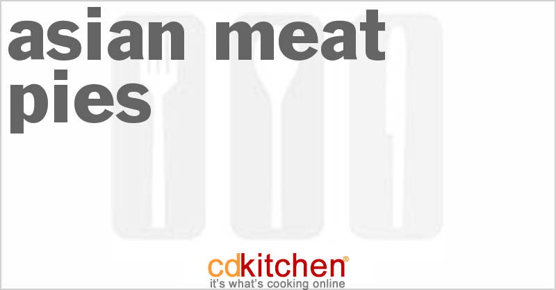 Asian Meat Pies - CDKitchen.com