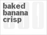 recipe for baked banana crisp