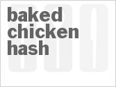 recipe for baked chicken hash