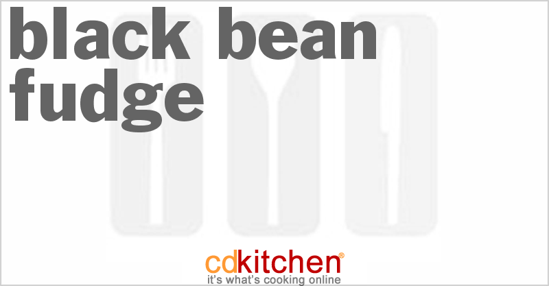 Black Bean Fudge - CDKitchen.com