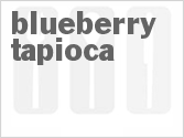 recipe for blueberry tapioca