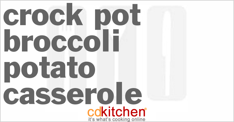 Broccoli Potato Casserole - CDKitchen.com