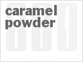 recipe for caramel powder