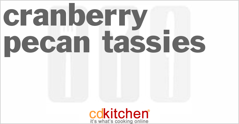 Cranberry-Pecan Tassies - CDKitchen.com