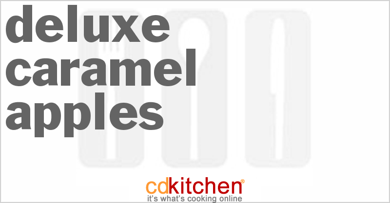 Deluxe Caramel Apples - CDKitchen.com